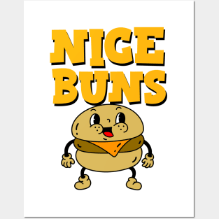 NICE Buns Burger Time Posters and Art